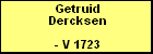 Getruid Dercksen