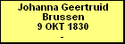 Johanna Geertruid Brussen