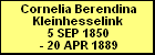 Cornelia Berendina Kleinhesselink