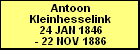 Antoon Kleinhesselink
