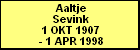 Aaltje Sevink