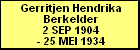 Gerritjen Hendrika Berkelder