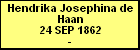 Hendrika Josephina de Haan