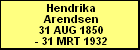 Hendrika Arendsen