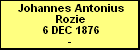 Johannes Antonius Rozie
