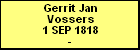 Gerrit Jan Vossers
